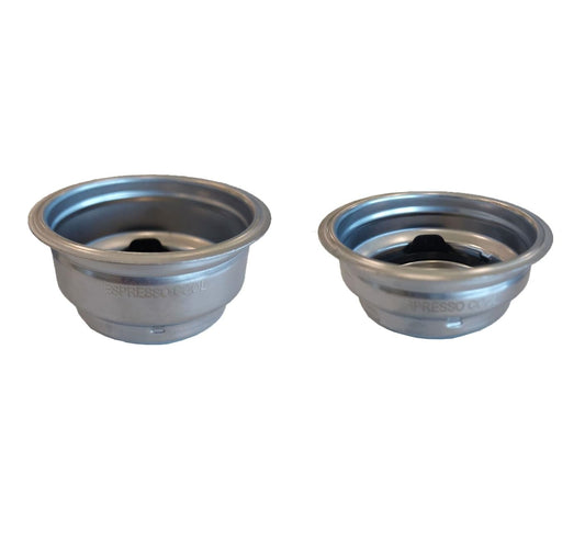 1 Dose & 2 Dose Cup Pad Pod Holder compatible with DeLonghi Bean To Cup Espresso & Cappuccino Coffee Machine